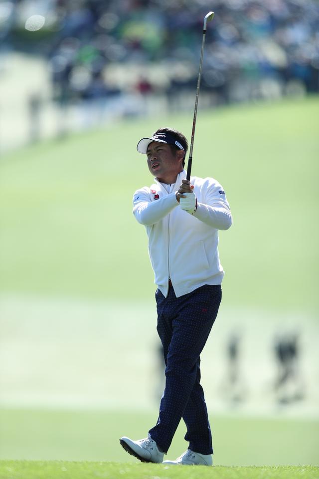 画像: 強風の中を必死に戦った池田