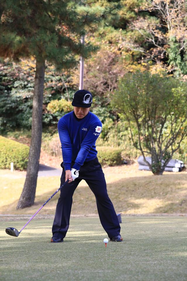 画像2: 小柄だけど300ヤード! 藤本佳則の飛ばしの秘密“地面反力”ってなに?