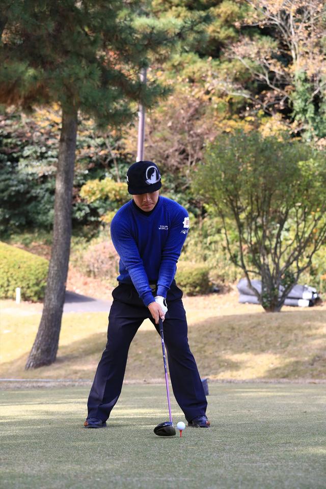 画像1: 小柄だけど300ヤード! 藤本佳則の飛ばしの秘密“地面反力”ってなに?