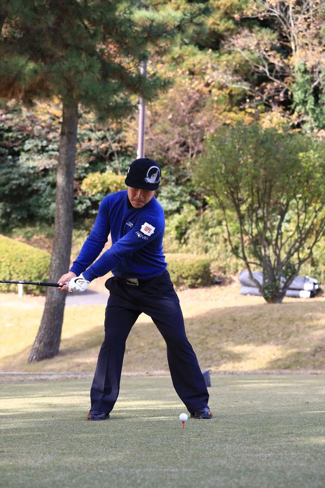 画像4: 小柄だけど300ヤード! 藤本佳則の飛ばしの秘密“地面反力”ってなに?