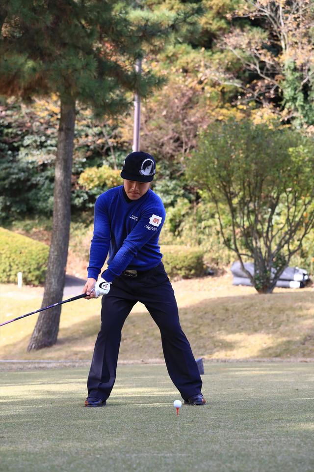 画像3: 小柄だけど300ヤード! 藤本佳則の飛ばしの秘密“地面反力”ってなに?