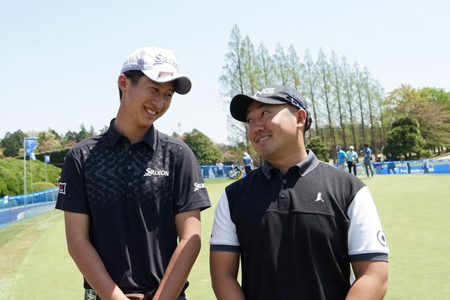 画像: 星野陸也(左)と亀代順哉(右)