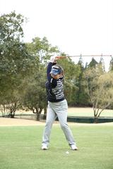 画像11: 吉田弓美子のコック少なめ“タメない高弾道”を見習おう【勝者のスウィング】