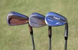 画像: 「オーソドックスな形のヘッドが好き」というウェッジ。10I「HONMA TW727 Vn」(46度)、「HONMA TW-W」(52度)、「フォーティーンRIMウェッジ」(60度)