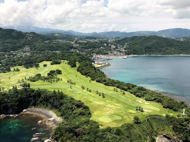 画像: こんな角度から川奈を見られるとは