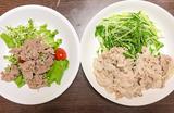 画像: 夕飯は、牛と豚のしゃぶしゃぶにしてみました。茹でるだけだからカンタン!