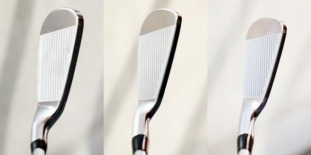 画像: 左から218、118、018ツアーモデルのRMXアイアン三兄弟