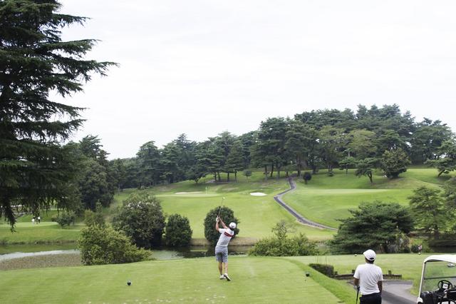画像7: 中村寅吉設計の難易度特Aの丘陵コース