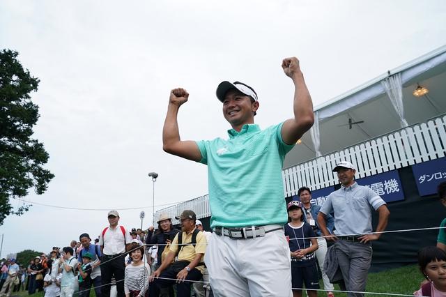 画像: 勝ちたい試合で、見事勝利。歓喜の涙を流した(2017年アジアパシフィックダイヤモンドカップゴルフ 最終日、写真/姉崎正)