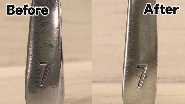 画像: ビフォーとアフターを比べると確かに汚れを落とすことができたが手間がかかった
