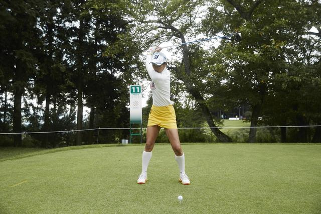 画像6: 美人女子プロ・川﨑志穂が自己分析。「私が“260ヤード”飛ばせる理由」