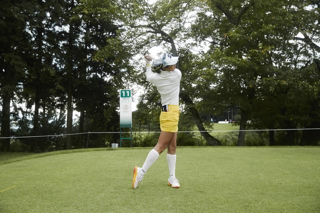 画像12: 美人女子プロ・川﨑志穂が自己分析。「私が“260ヤード”飛ばせる理由」