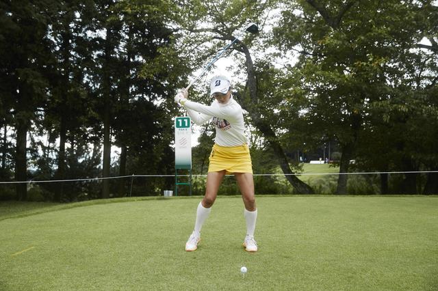 画像7: 美人女子プロ・川﨑志穂が自己分析。「私が“260ヤード”飛ばせる理由」