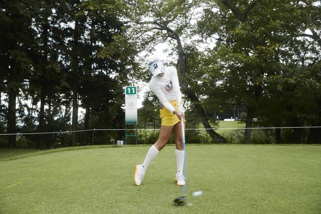 画像8: 美人女子プロ・川﨑志穂が自己分析。「私が“260ヤード”飛ばせる理由」