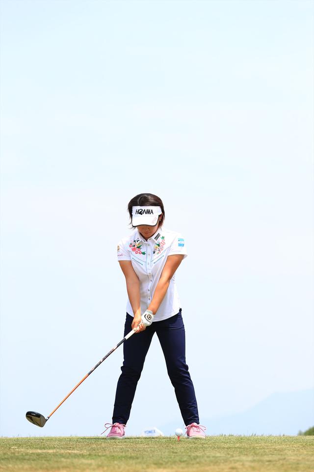 画像2: 驚異のフェアウェイキープ率「89.28%」! 初優勝・永井花奈のフェースコントロールの秘密【勝者のスウィング】