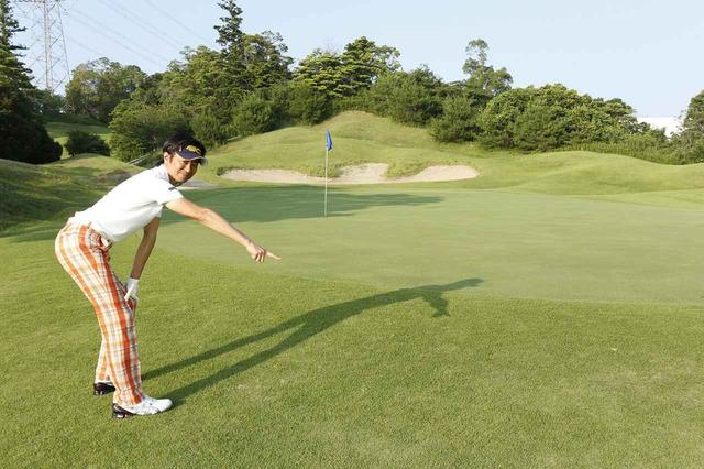 画像: ピンまで上りのエリアは寄せワンを狙いやすい鉄板エリアだ