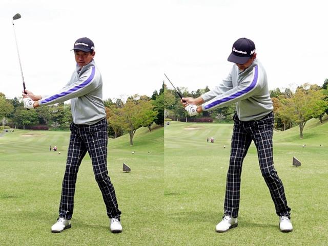 画像: カラダを右に向けたら