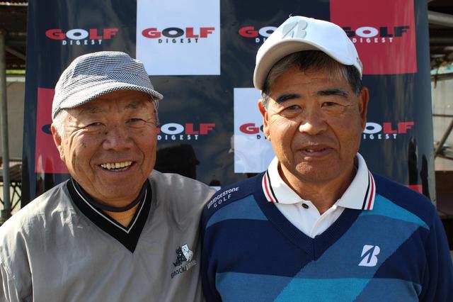 画像: メダリスト 佐藤典生(左)小野孝司(右)