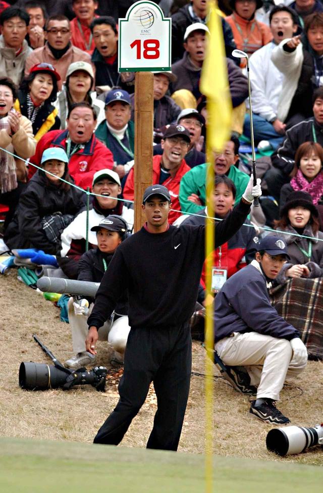 画像: 2001年ワールドカップ最終日 チップイン