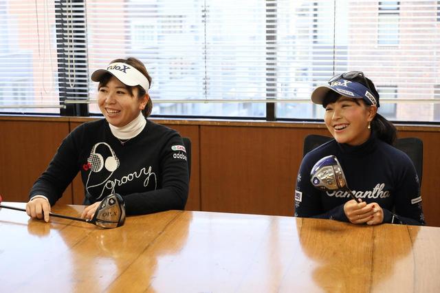 画像: ツアー界の“ゼクシオ女子”ふたりが、ニューモデルの印象を語った
