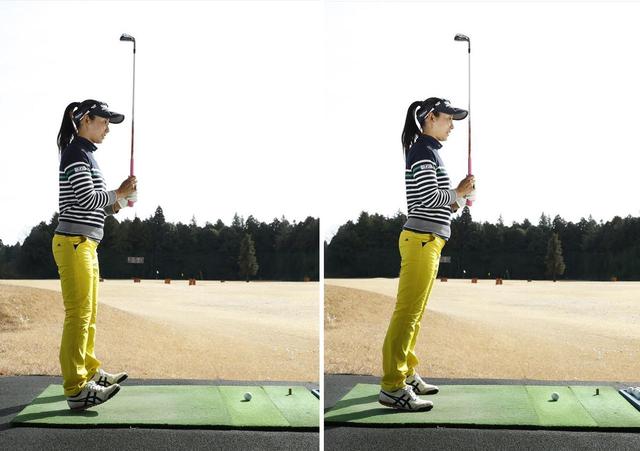 画像: 足の裏の前、後ろと体重のかかる位置を極端に動かしながら、体幹に力が入るポジションを探そう
