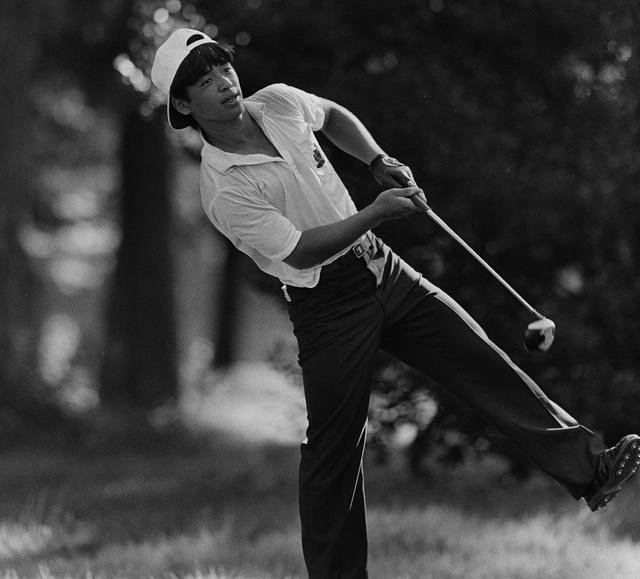 画像: ジュニア時代の伊澤利光(写真:日本ジュニアゴルフ選手権競技1985)
