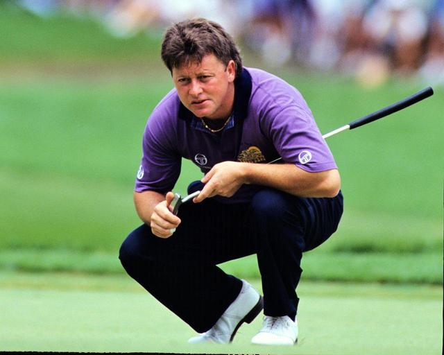 画像: イアン・ウーズナムは突如タッド・モアのパターを使用した(写真/1991年の全米オープン)