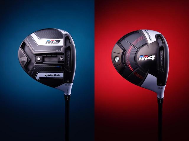 画像: 2018年を代表する兄弟モデル、テーラーメイドのM3(左)とM4(右)