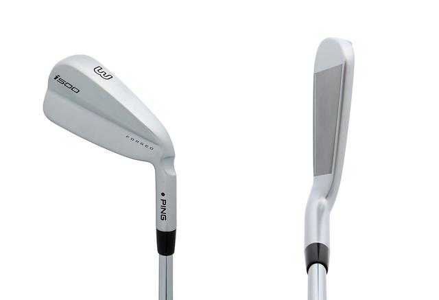 画像: PING「i500」(3番)。この見た目ながら、中身は飛び系だ