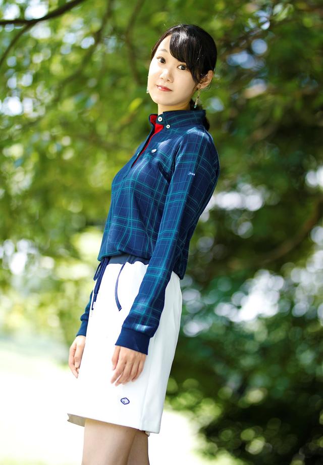 画像: 「得意なクラブは7番アイアンです」