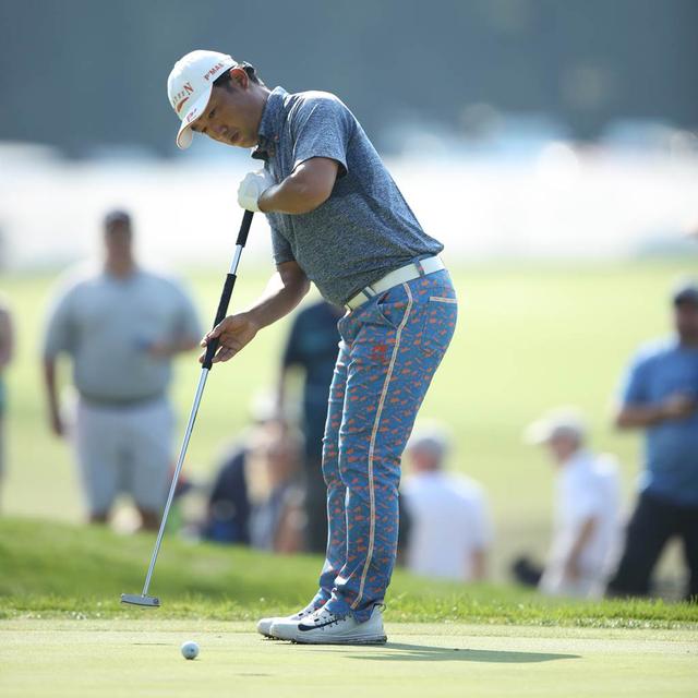 画像: 今年の日本ゴルフツアー選手権森ビルカップで初優勝を果たした市原弘大も、長尺パターの使い手(写真は2018年のWGCブリヂストン招待 撮影/姉崎正)