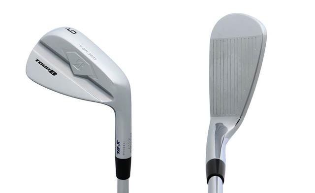 画像: ブリヂストン「ツアーB X-BL」の9番。ショート番手はマッスルバックアイアン