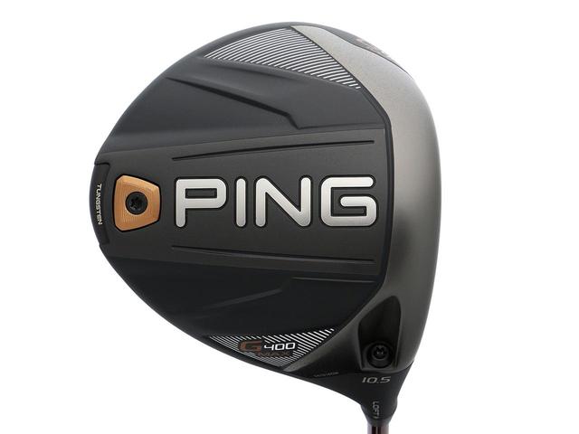 画像: PING「G400MAX」(10.5度)。G400と比べ重心が約5%深く低い位置に変化。460ccヘッドになったことで安心感も増した