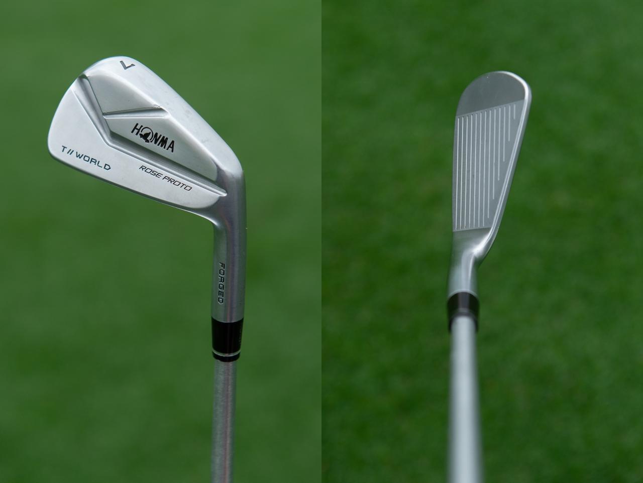 画像: この美しいブレードアイアンを手に、8割近い驚異のパーオン率を達成した