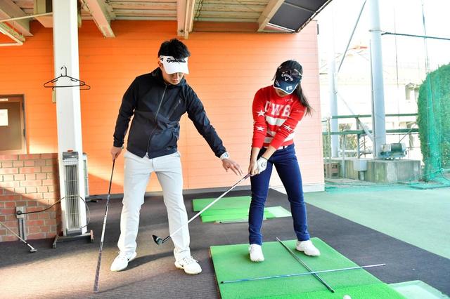 画像: 1年ほど前から目澤コーチの指導を受けている河本(撮影/有原裕晶)