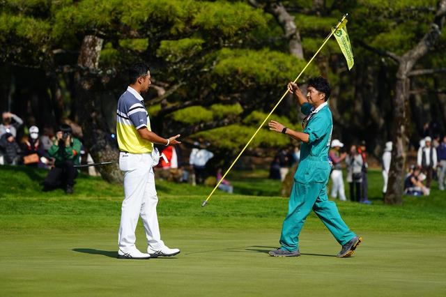 画像: 松山英樹のキャディとして自分でも信じられないような貴重な経験を積んできたという(写真は2018年ダンロップフェニックス 写真/岡沢裕行)