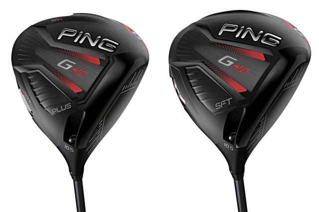 画像: G400MAXの性能を踏襲しつつ弾道調整機能が新たに加わった「G410プラス」(写真左)とヒール寄りの重心設計でつかまりを重視した「G410 SFT」(写真右)