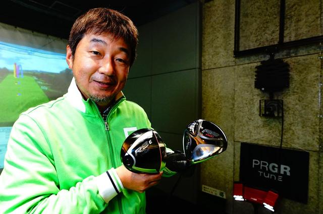 画像: シングルの腕前のイラストレーター・野村タケオ。フェードヒッターとあって、つかまりがいいというRS EとRS REDに興味津々