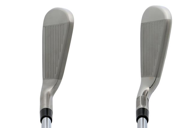 画像: M5(左)とM6(右)の見た目。スッキリした見た目のM5に対し、M6はグースネックの度合いが強く、見た目からつかまりの良さを感じ取れる