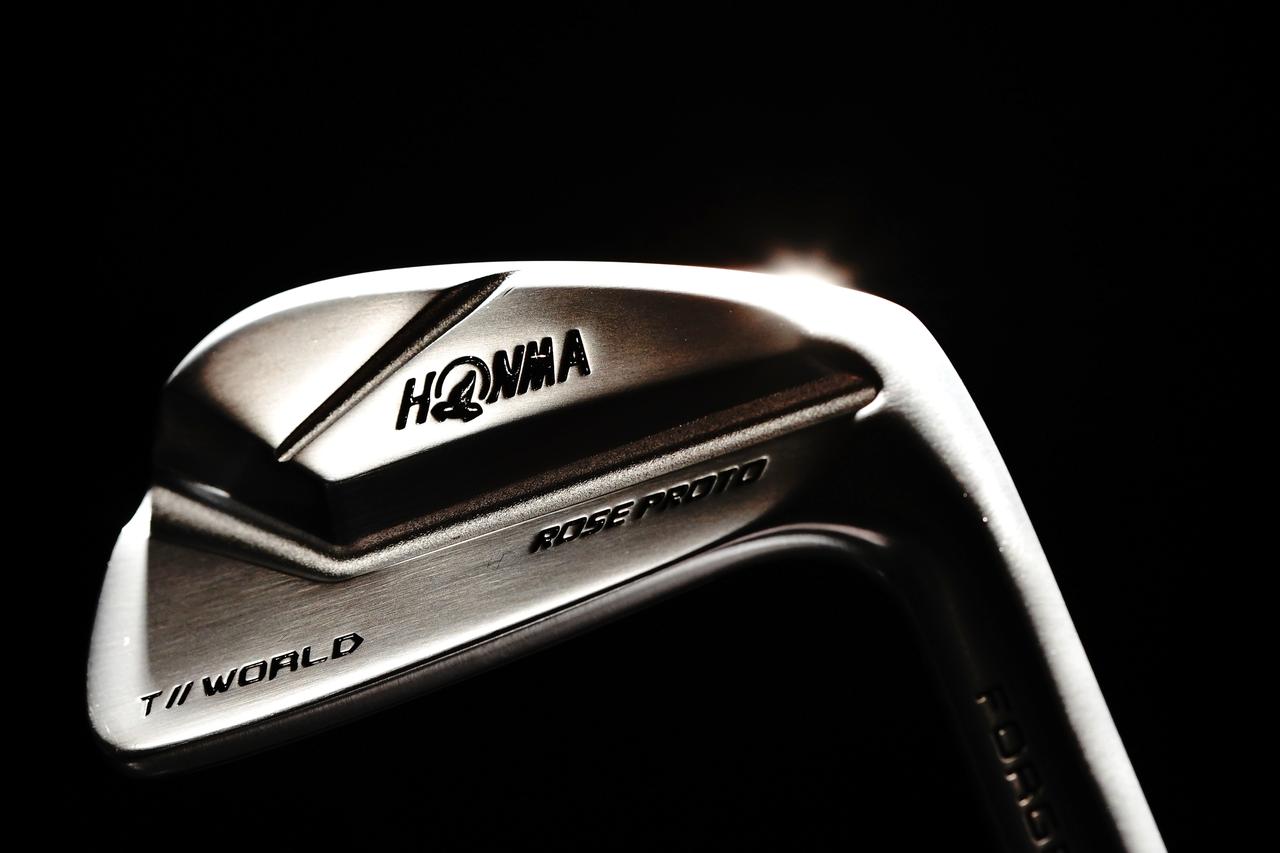 HONMA アイアンセット 4〜10  ジャスティスローズPROTOTYPE AD] 「このアイアンには日本刀の切れ味がある」ジャスティン・ローズが