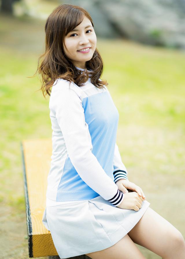 画像: 「得意なクラブは4番ウッドです」