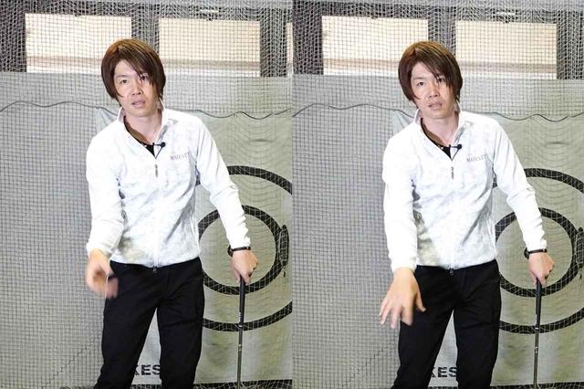 画像: 右手の使い方が飛ばしに重要だと鈴木は言う