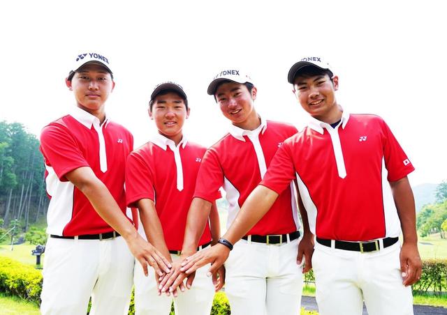画像: 準優勝に輝いた男子日本チーム。左から宇喜多飛翔、大嶋宝、杉浦悠太、久常涼の4選手