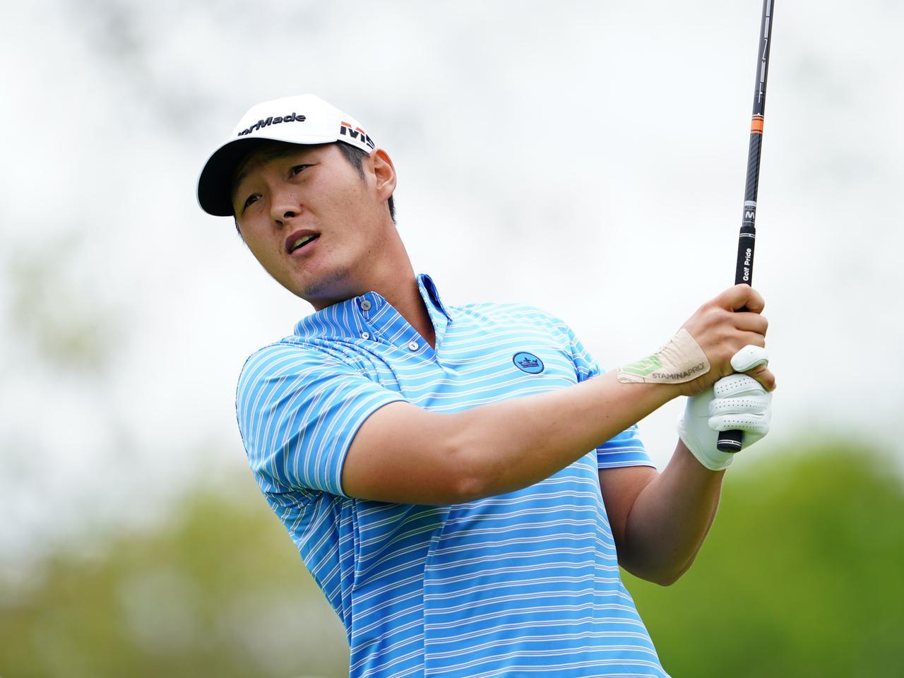 このフィニッシュ……まるでチェ・ホソン!? PGAツアー選手の飛距離を20