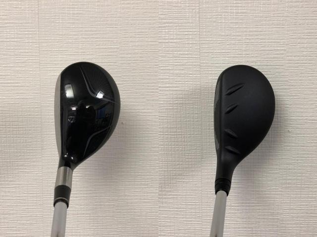 画像: 左は「テーラーメイド バーナーレスキュー」、右は「PING G410 ハイブリッド」