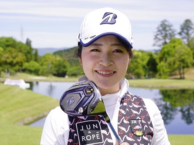 画像: TOUR B JGRドライバーを大絶賛する三ヶ島かな