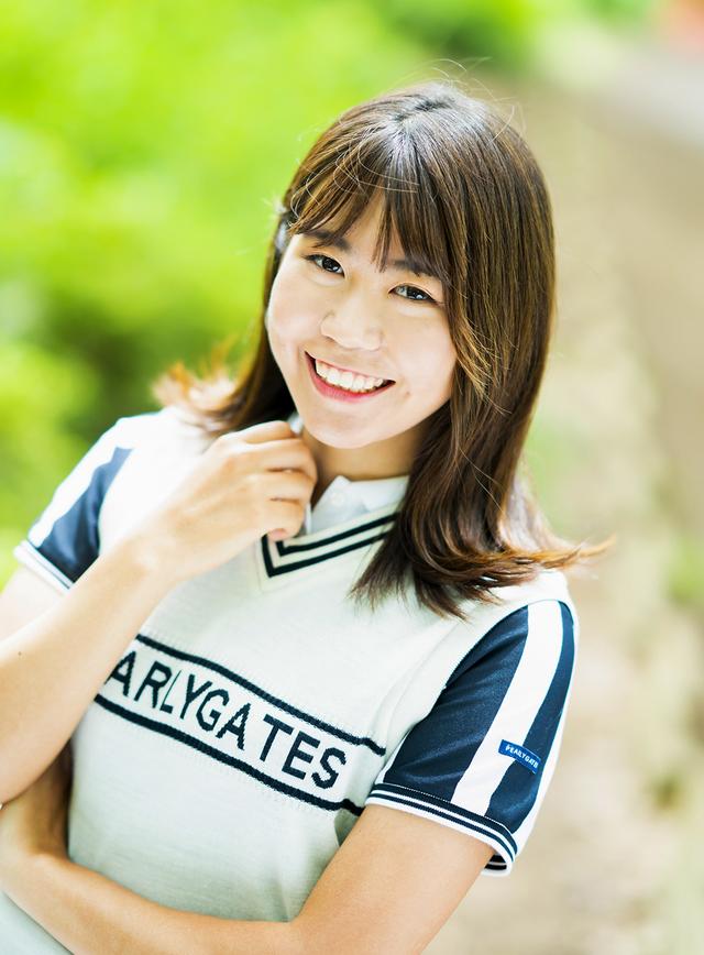 画像: 「好きなクラブは9番アイアン。ドライバー飛距離は230ヤードです」