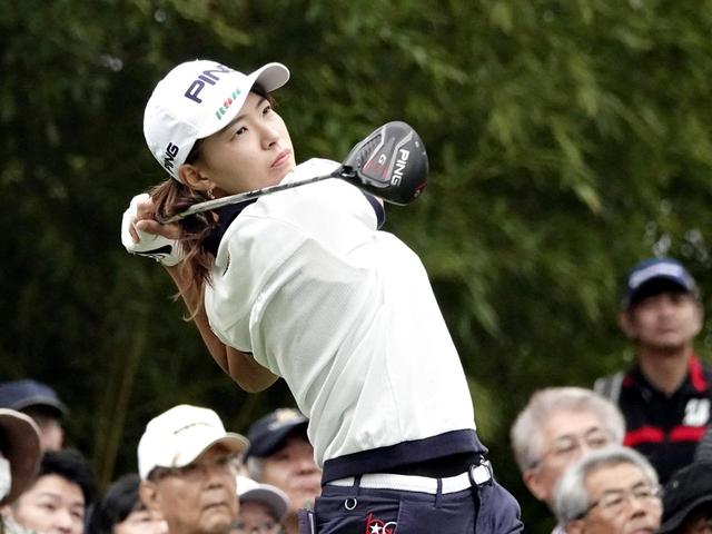 画像: マスターズGCレディース初日を1オーバーで終えた渋野日向子
