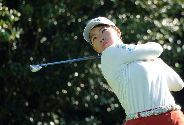 画像: 第2ラウンドを66で回り初日の49位タイから6位タイまで浮上した渋野日向子