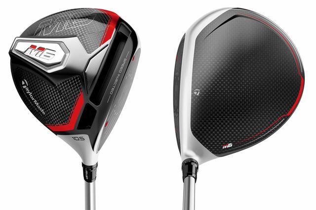 画像: M6ドライバー(ロフト角10.5度)。可変ウェートに代わり、46グラムの大型ウェートがソール後方に搭載されている